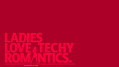 Romantic Hearts red background