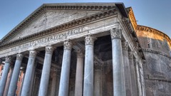 Rome columns architecture Temples roma Panteon Agrippa