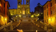 Rome Italy steps Spanish Piazza di Spagna