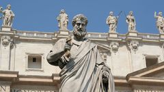 Rome statues Vatican City