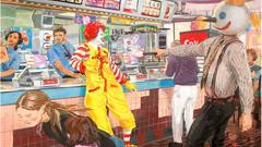 Ronald mcdonald Jack in