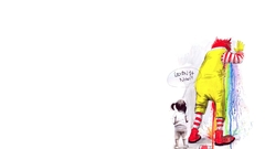 Ronald mcdonald Simple Background