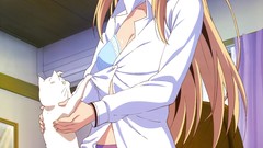Room Anime long hair cleavage panties undressing scans Shiina 