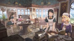 Room Birds Books windows chairs interior dress Tables hats 