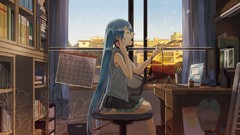 Room Books windows chairs headphones Plants Computers Tables 