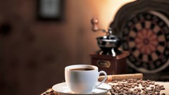 Room Coffee Beans darts coffee cups