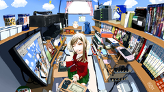 Room Gamers bookcase