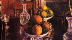 Room glass food French kitchen paintings impressionism still 