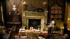 Room interior Sherlock Holmes