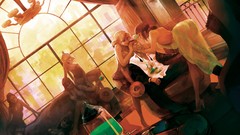 Room Men woman alcohol blondes couch lingerie brunettes 