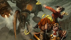 Room Robots bananas walrus Escape plan b motorbikes