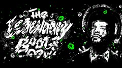 Roots abstract Typography black people afro