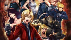 Roy mustang riza hawkeye elric edward rockbell winry Elric 
