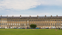 Royal crescent in bath