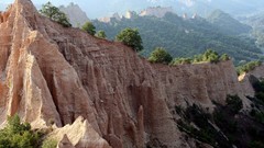 Rozhen sand pyramids-Bulgaria