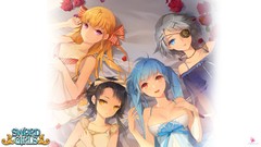 RPG anime girls video games mmo Sword girls