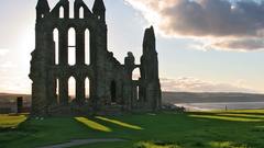 Ruin of whitby abbey