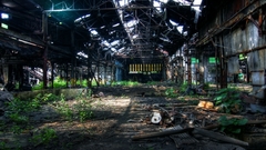 Ruins abandoned Chernobyl architecture Pripyat buildings 