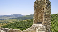 Ruins Bulgaria Tower Perperik