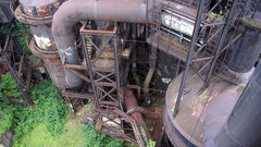 Ruins graffiti Industrial