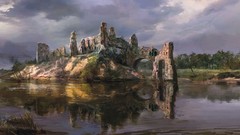 Ruins the witcher the witcher 3 wild hunt video games wild hunt