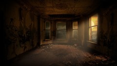 Ruins wall architecture buildings