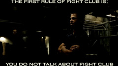 Rules Quotes Fight Club