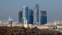 Russia Downtown Moscow cities