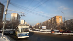 Russia Moscow trolley bus