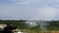 Russian T-90 at nizhny