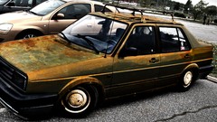 Rust apocalyptic stance rusted post-apocalyptic Volkswagen 