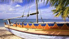 Rusty boat watercraft