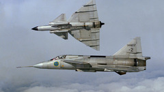 Saab planes Swedish Air