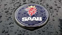 Saab water drops logos