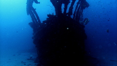 Sabang bay wreck high