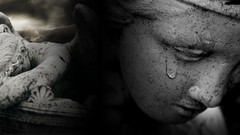 Sadness statues Doctor Who sad