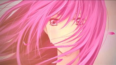 Sadness woman Anime tears sad pink hair pink eyes anime girls 