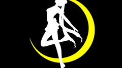 Sailor moon moon monochrome