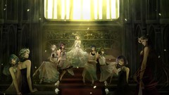 Sailor moon tomoe rei michiru makoto hotaru wedding dresses 