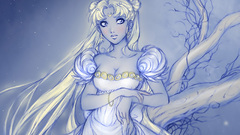 Sailor moon white dress