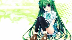 Sakura Alice gloves long hair anime girls blue eyes 