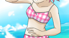 Sakura haruno na praia