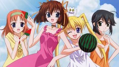 Sakura Ribbons watermelons da capo choker Nemu miharu