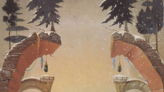 Salvador Dalí Christmas evergreens