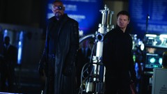 Samuel l jackson jeremy renner Hawkeye Nick Fury clint barton 