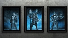 Samurai star wars frames artwork