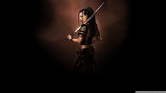 Samurai Swords fantasy art pierced nose