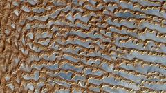 Sand dunes quarter empty arabian rub khali