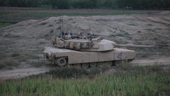 Sand fire War Guns track dust Army fight armor military Armored 