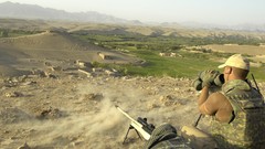 Sand hills War Guns dust fight soldiers military sniper patrol 